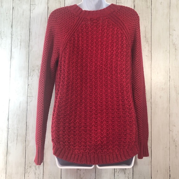 Calvin Klein Jeans Curved Hem Breathable Knit Sweater M - Picture 2 of 9